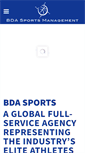 Mobile Screenshot of bdasports.com