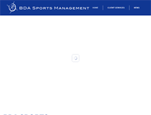 Tablet Screenshot of bdasports.com